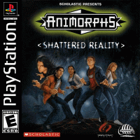 Animorphs Shattered Reality Playstation US box art